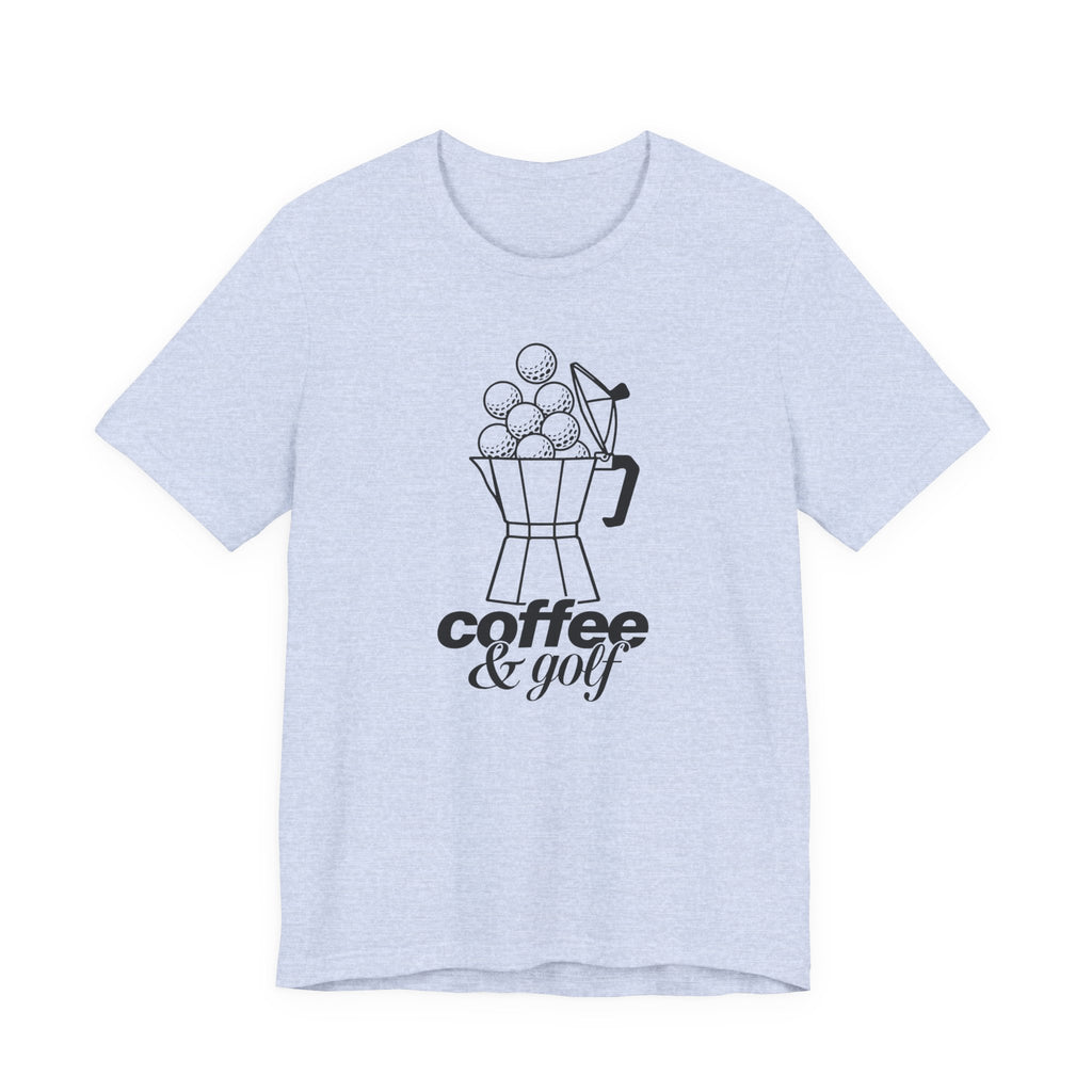 "Coffee & Golf" Club Tee