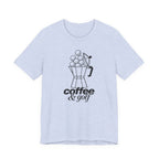 "Coffee & Golf" Club Tee