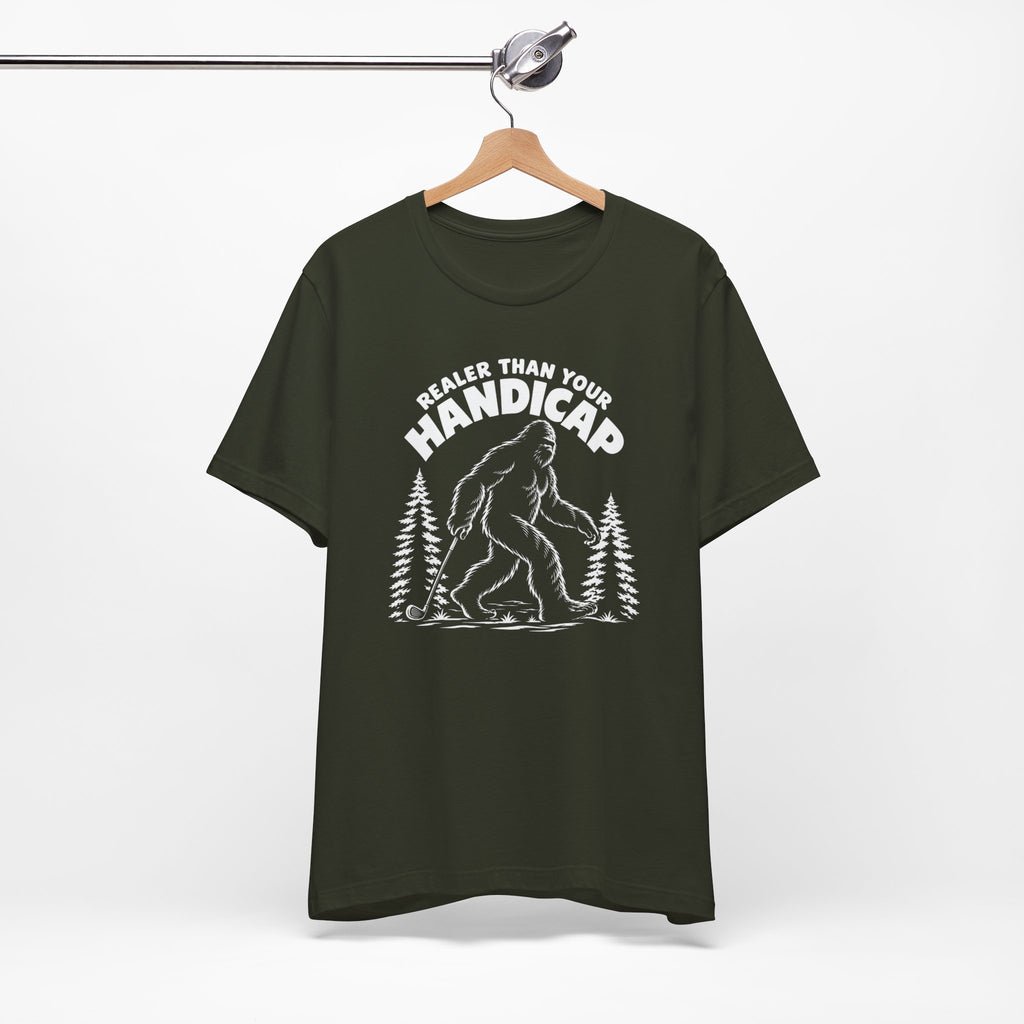 "Real Handicaps" Golf Tee