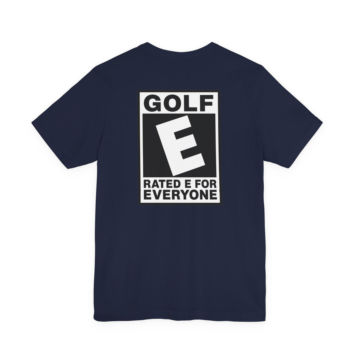 "Rated E" Golf Tee