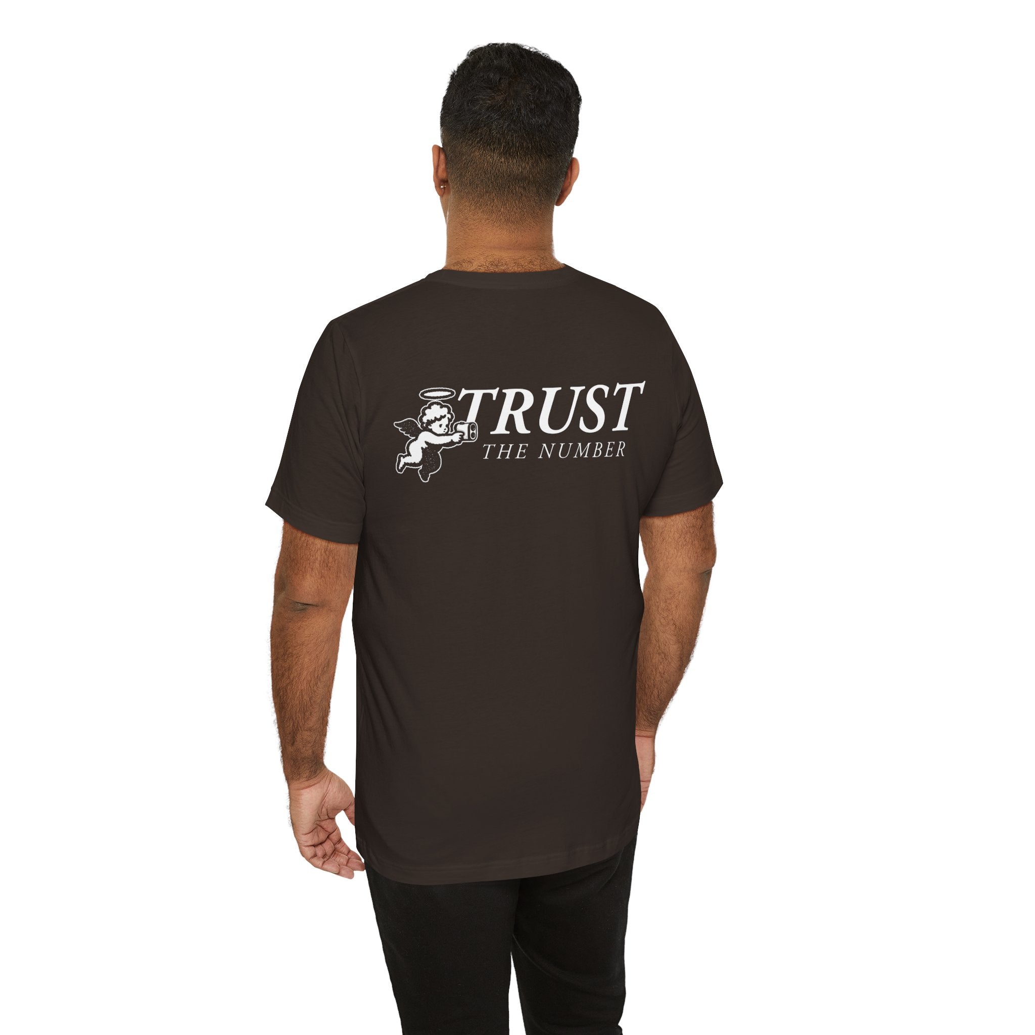 "Trust The Number" Golf Tee