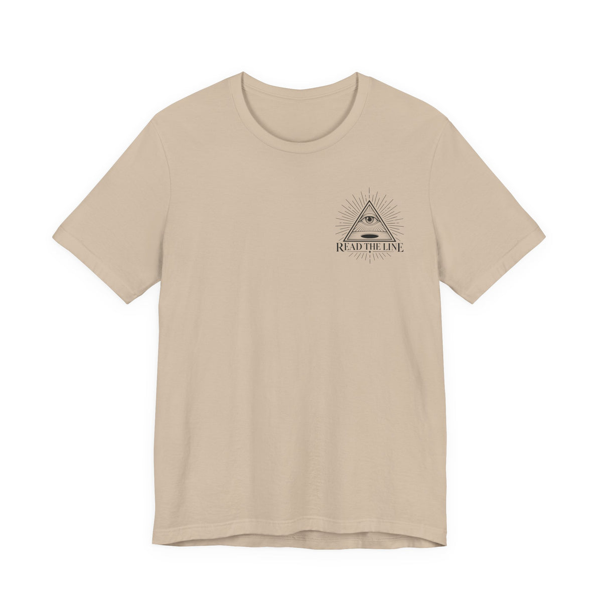 "Read The Line" Chest Tee