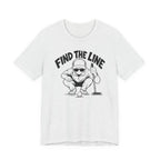 "Find The Line" Golf Tee