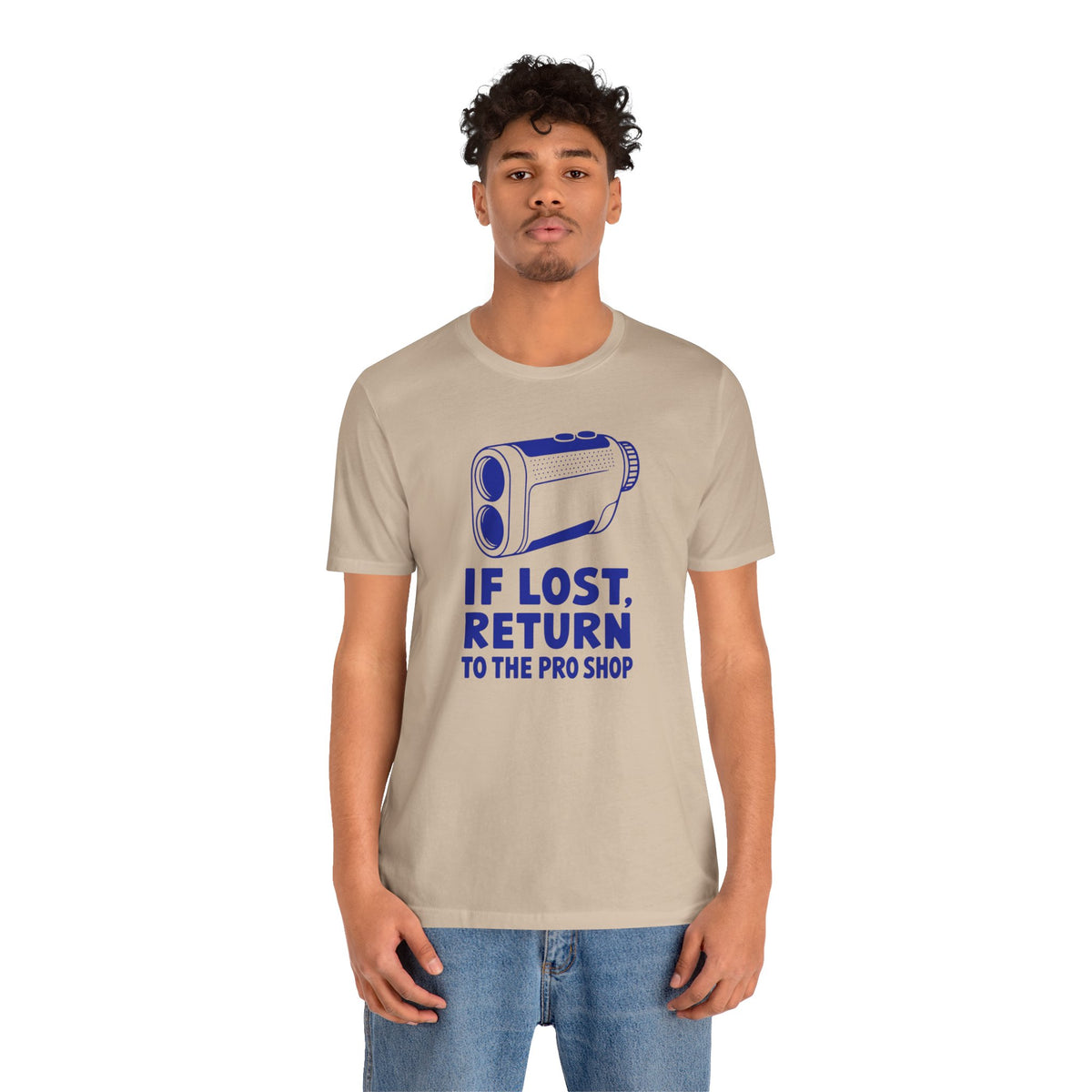 "Lost Rangefinder" Golf Tee