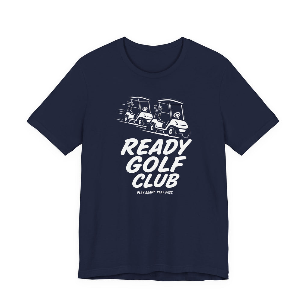 "Ready Golf" Club Tee