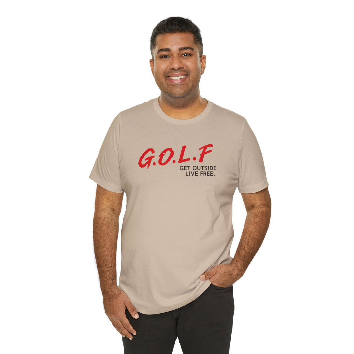 "GOLF" Club Tee