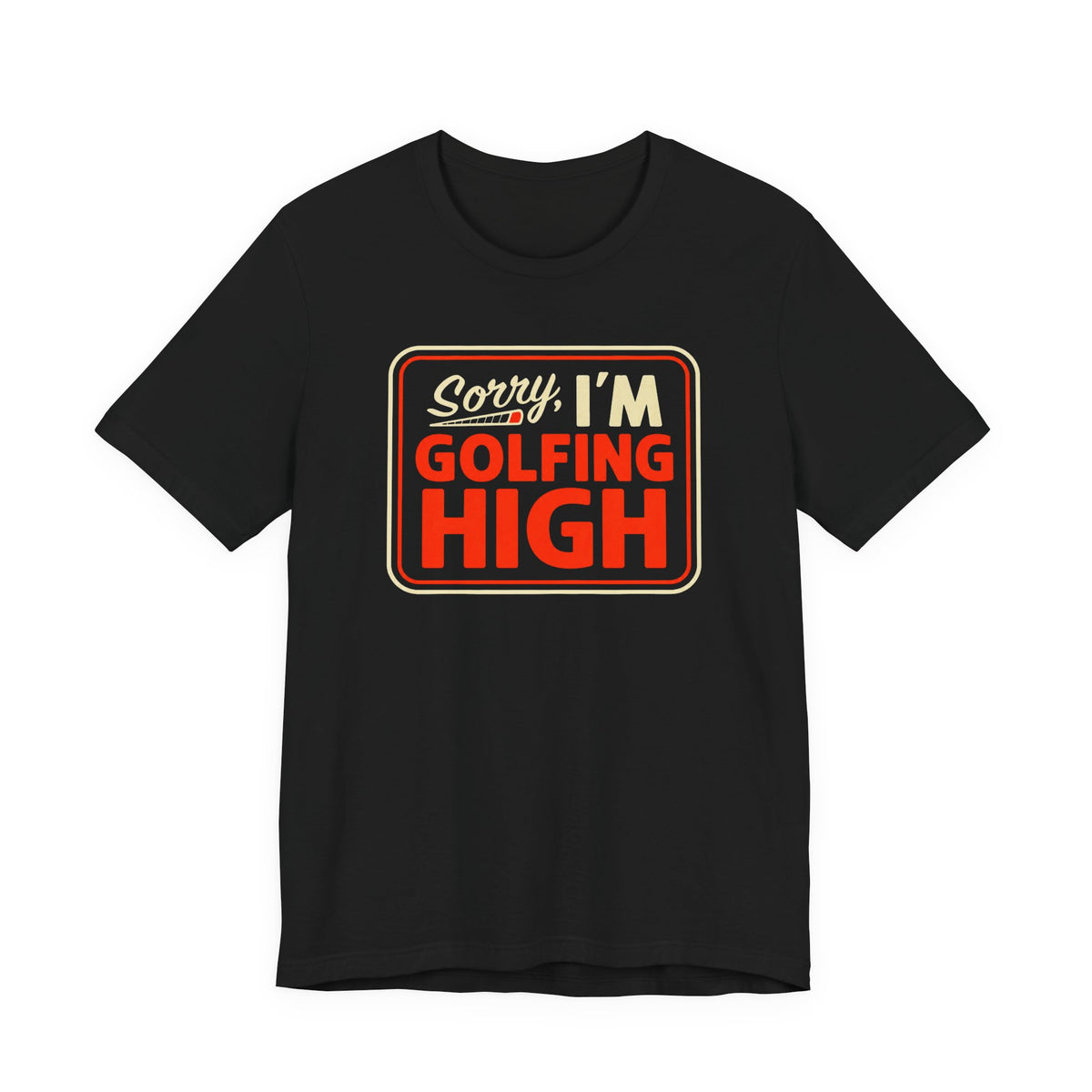 "High Tee" Golf Tee