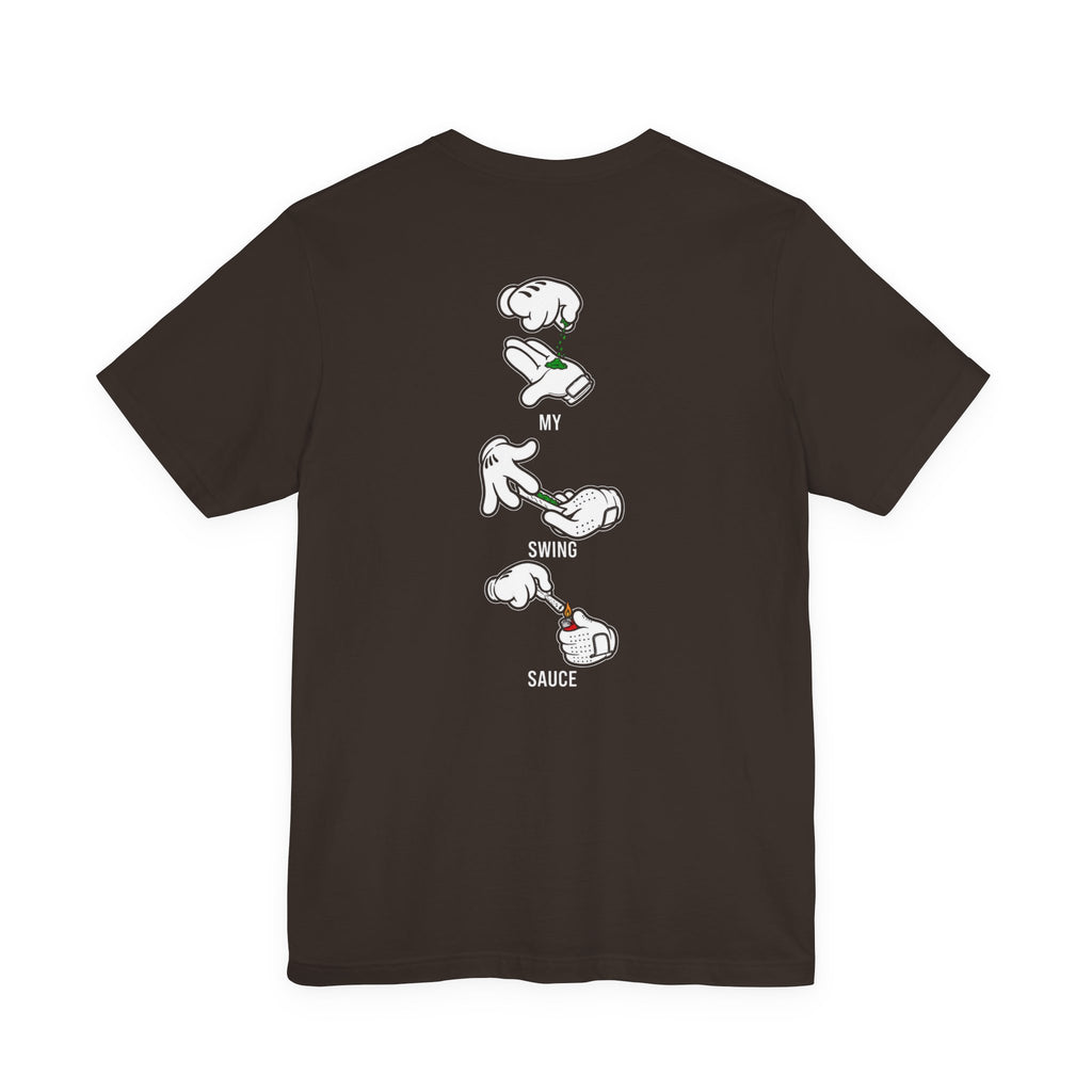 "Saucy Swing" Golf Tee