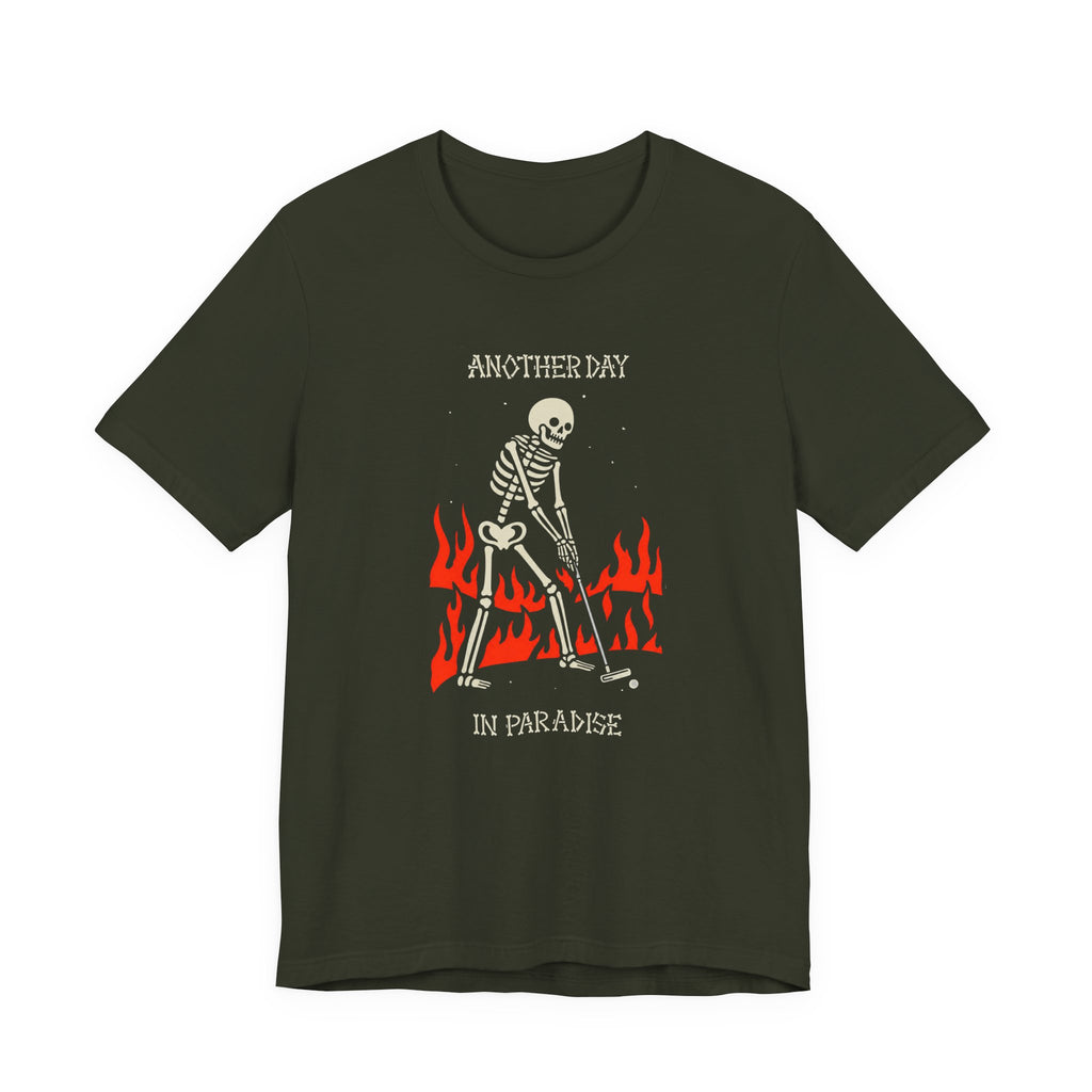 "In Par-adise" Golf Tee