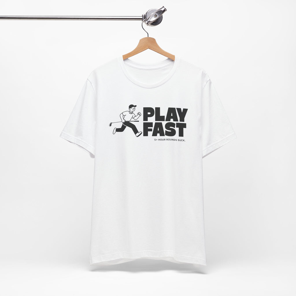 "Play Fast" Golf Tee