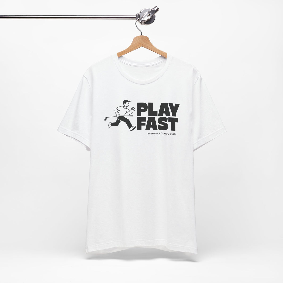 "Play Fast" Golf Tee