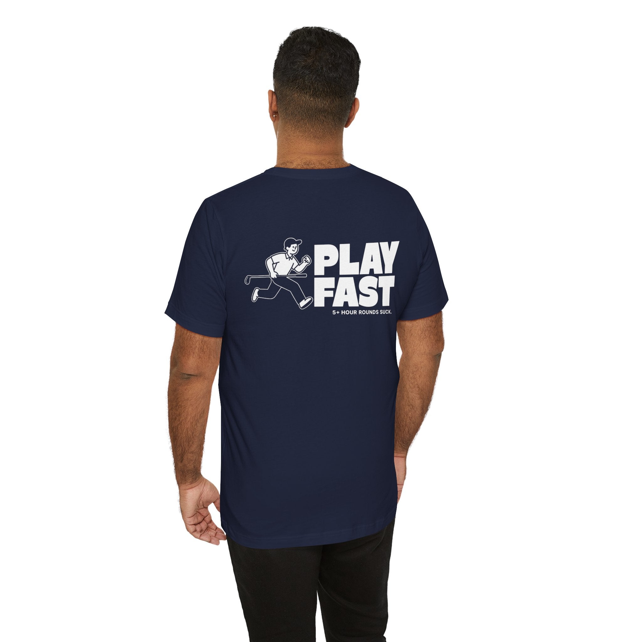 "Play Fast" Golf Tee