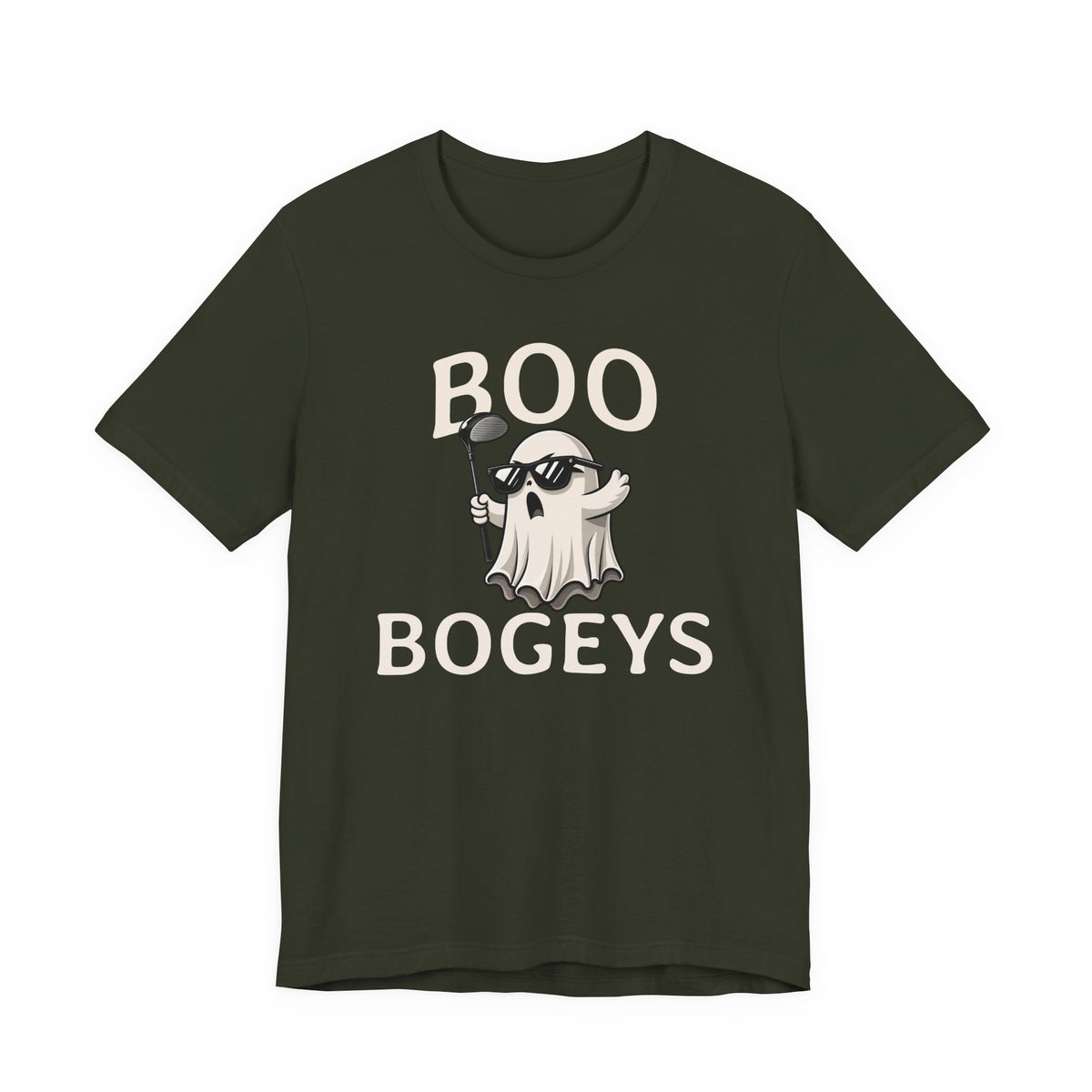 "Boo Bogeys" Golf Tee