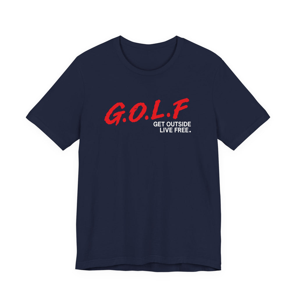 "GOLF" Club Tee