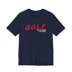 "GOLF" Club Tee