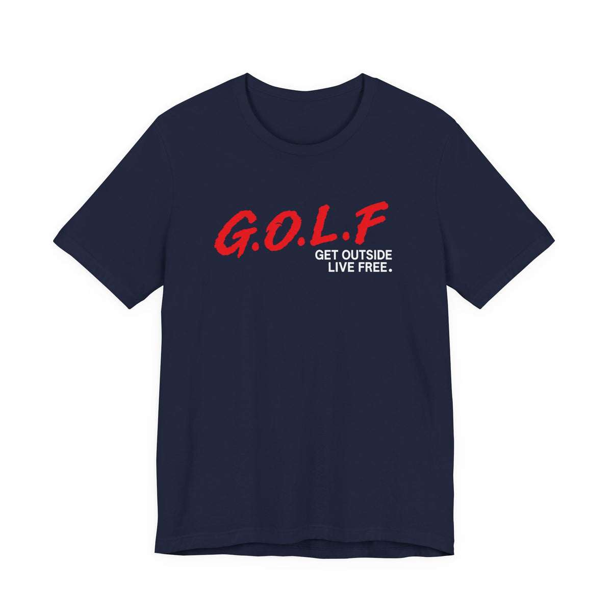 "GOLF" Club Tee
