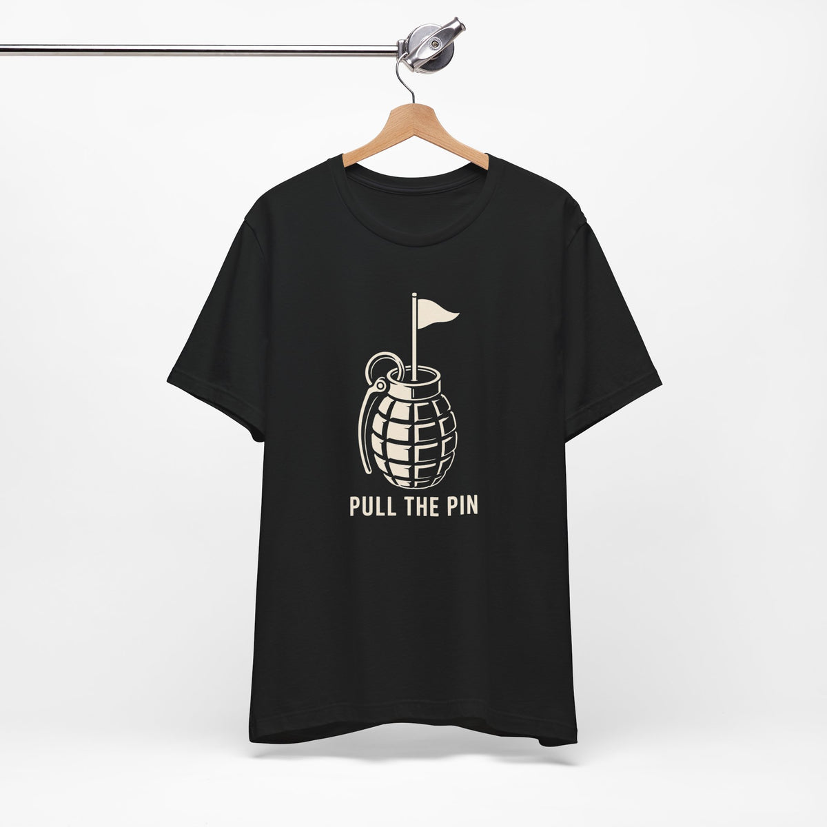 "Pull The Pin" Golf Tee