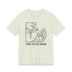 "Time To Go Home" Golf Tee