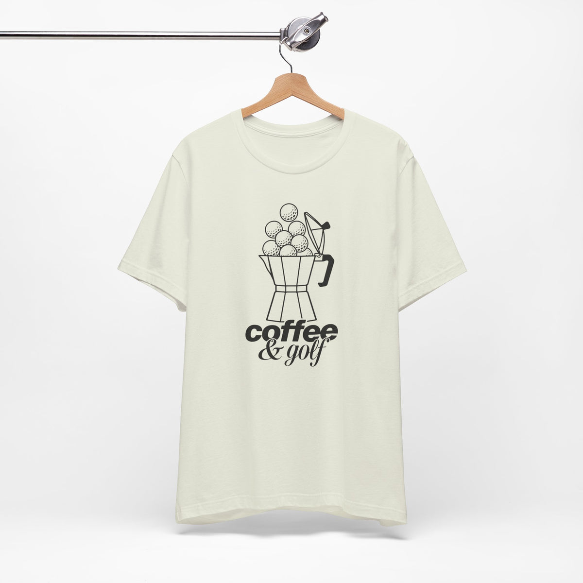 "Coffee & Golf" Club Tee