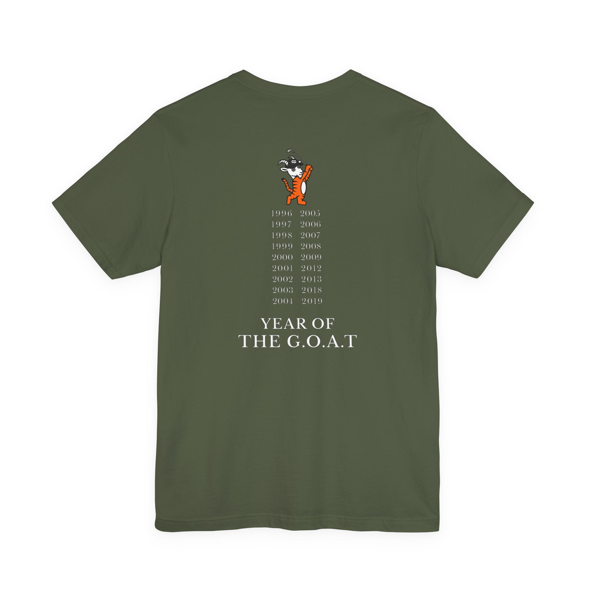 The "Year of THE GOAT Golfer" Tee