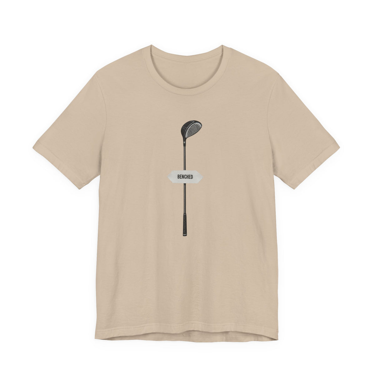 "Benched Club" Golf Tee