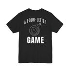 "Four Letter Game" Golf Tee