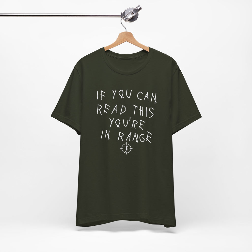 "In Range" Golf Tee