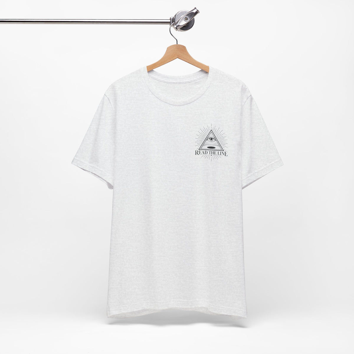 "Read The Line" Chest Tee