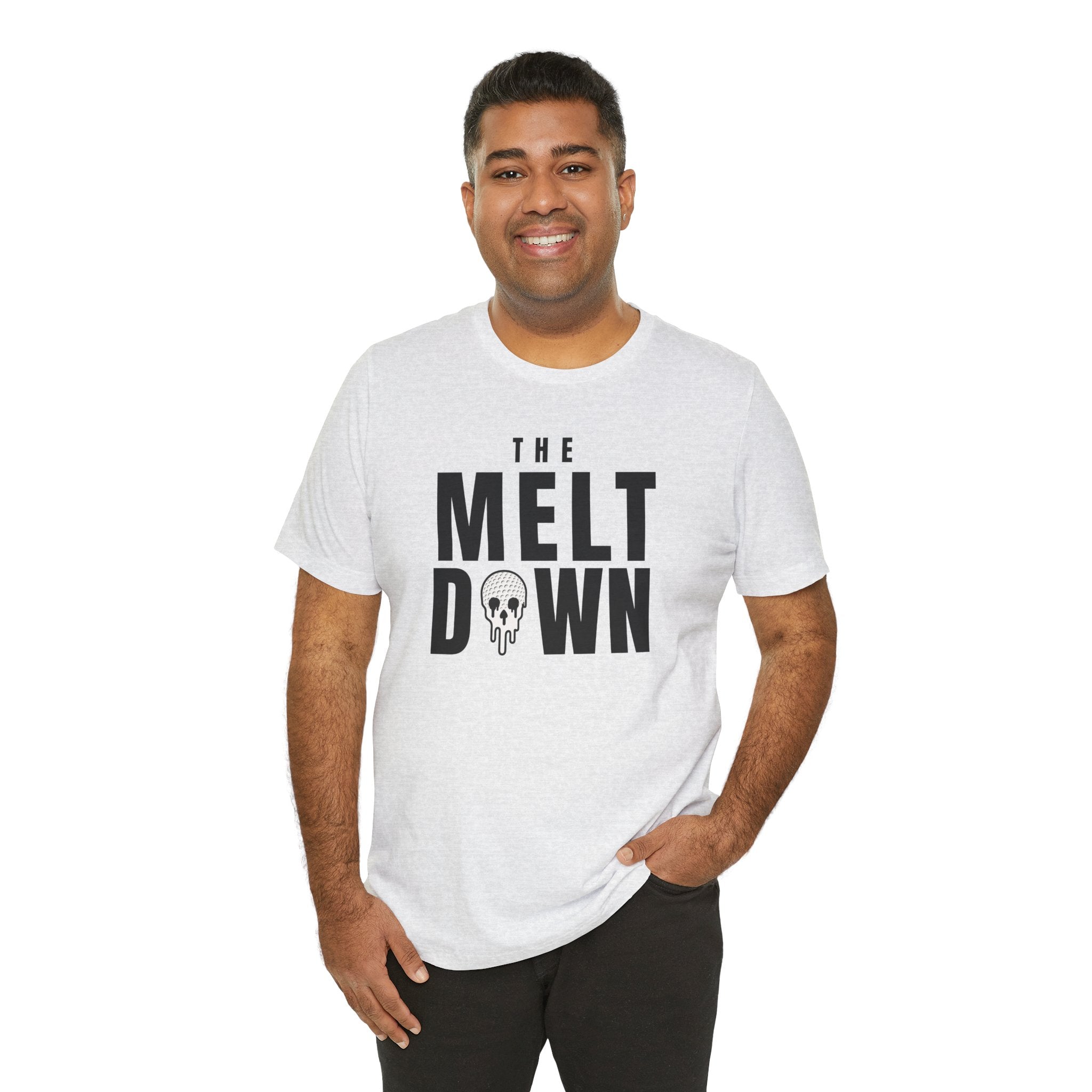 "Meltdown" Golf Tee