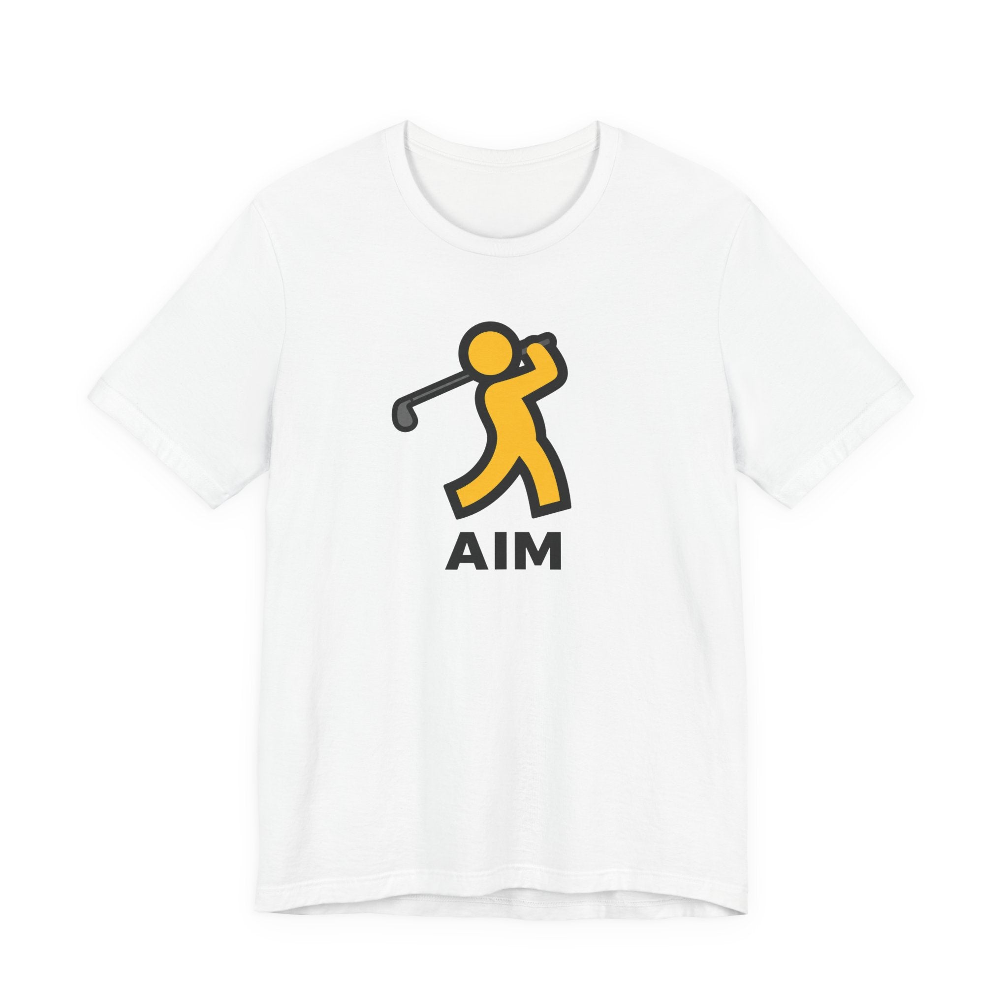 "AIM For The Green" Golf Tee