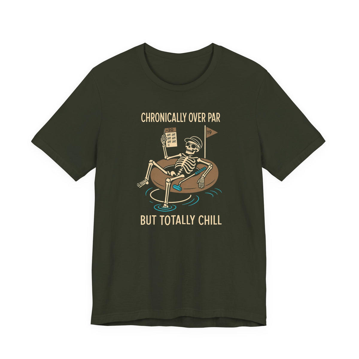 "Under Par" Club Tee