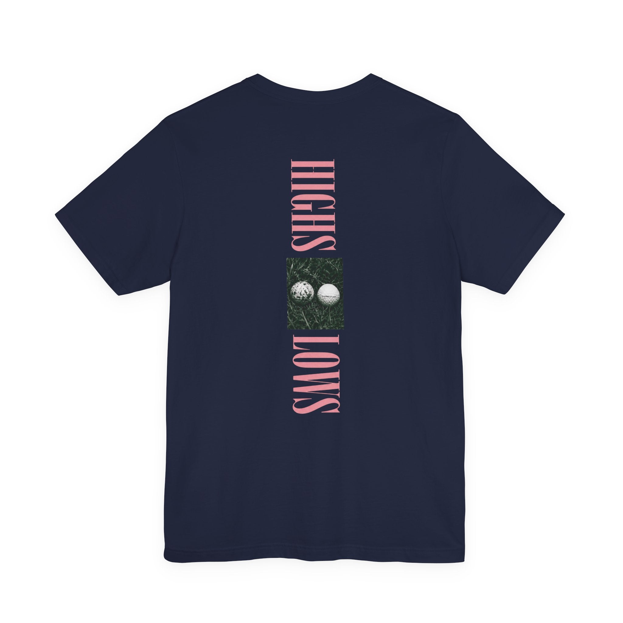 "Highs & Lows" Golf Tee