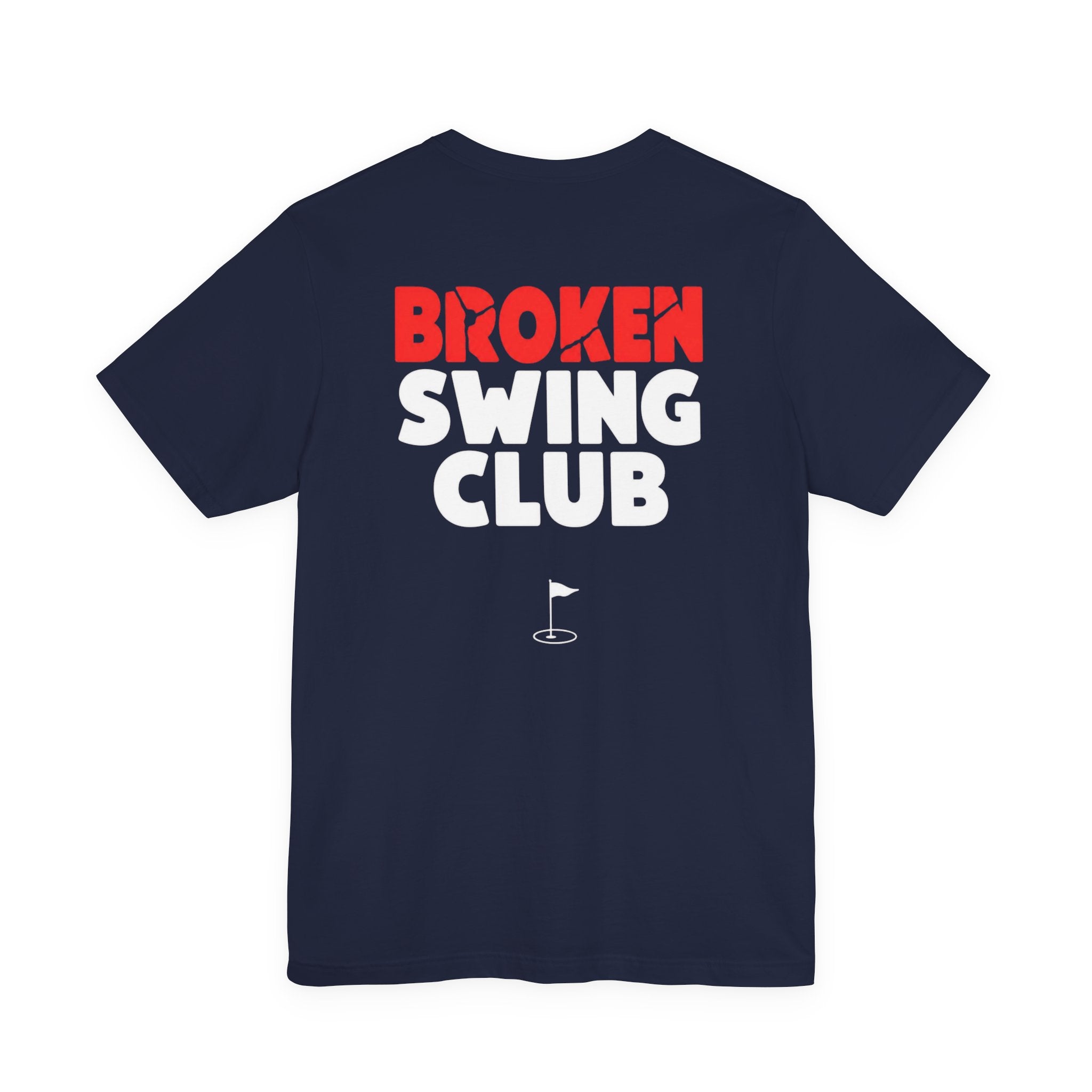 "Broken Swing Club" Golf Tee