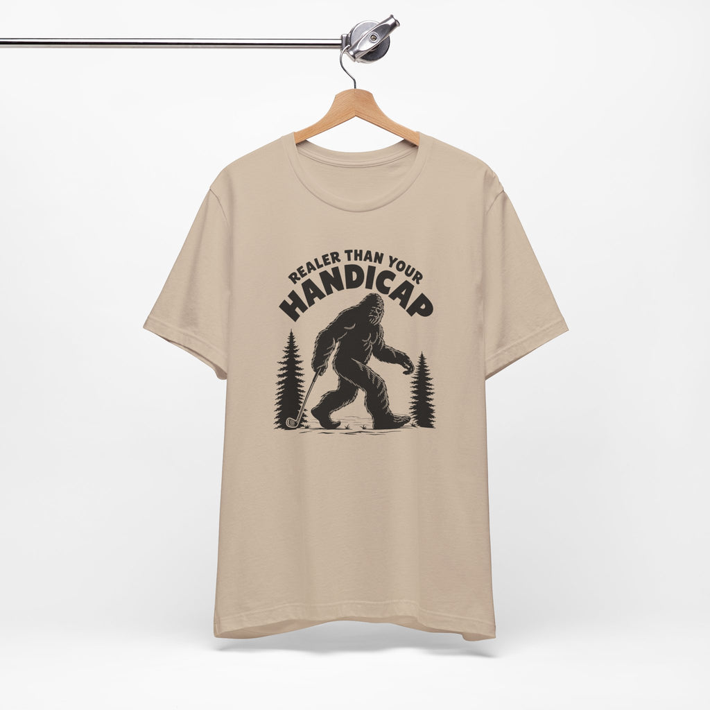 "Real Handicaps" Golf Tee