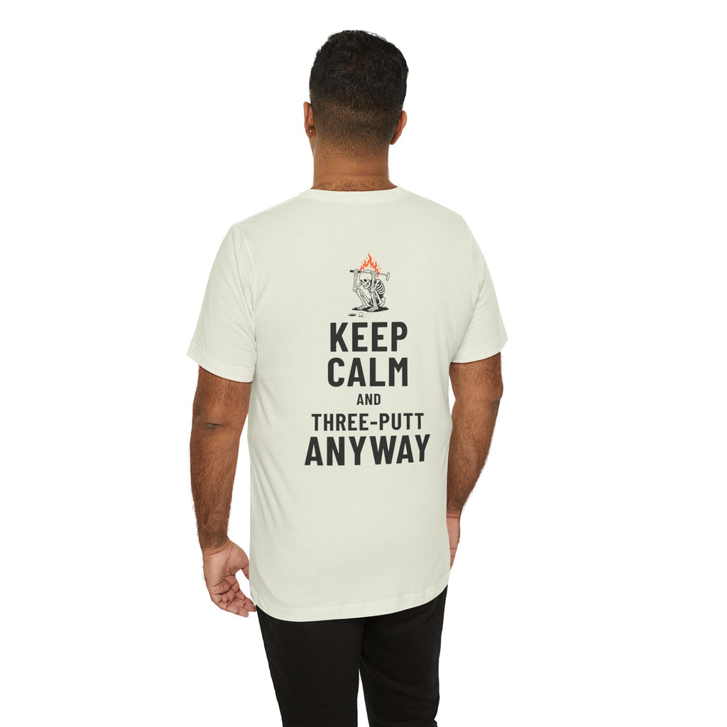 "Keep Calm" Golf Tee