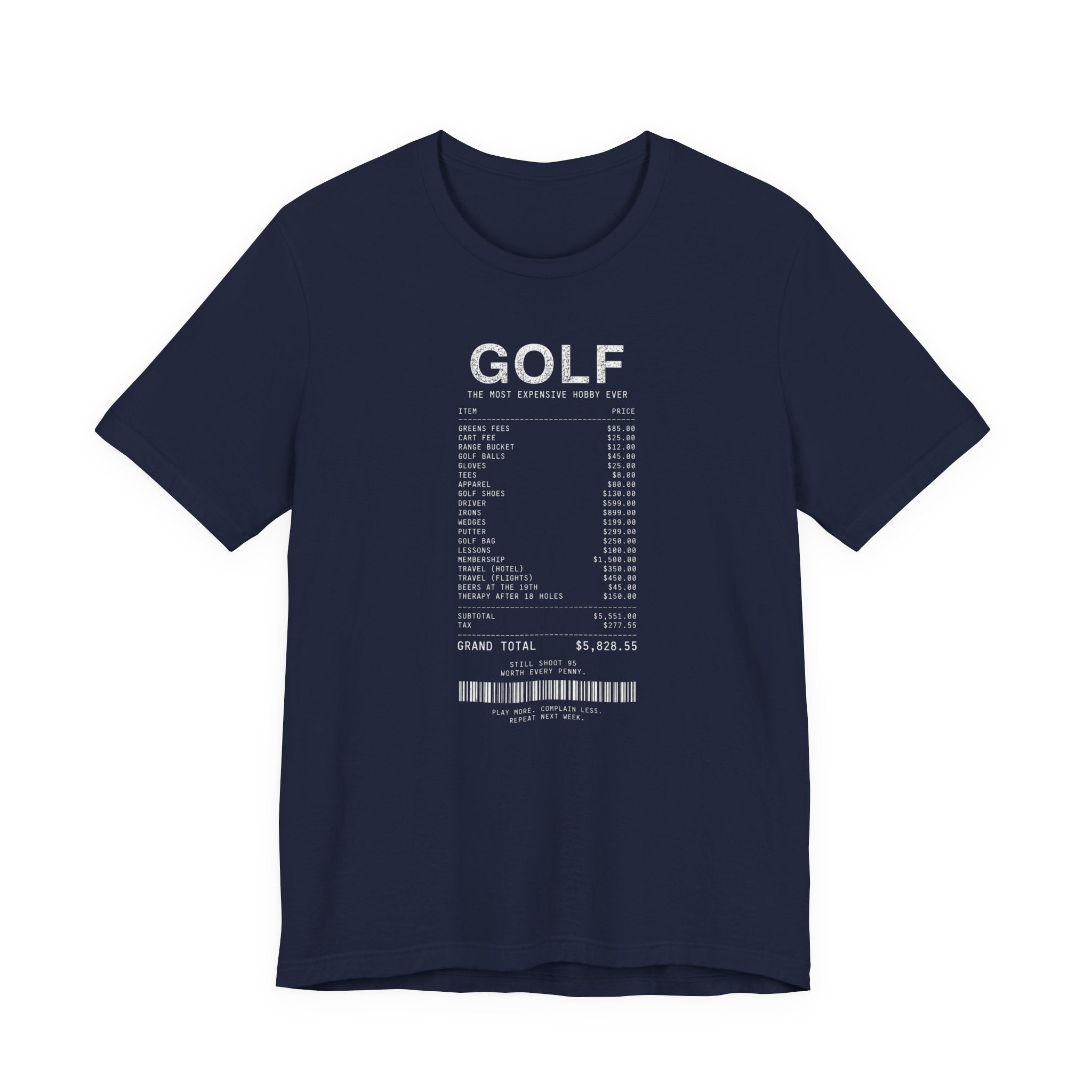 "Price To Play" Golf Tee