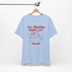 "Slow Sunday Golf" Club Tee