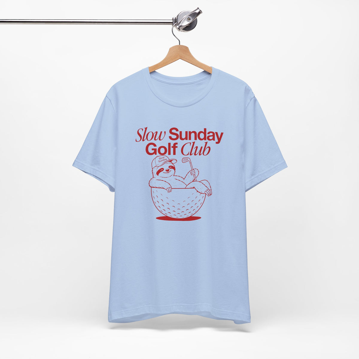 "Slow Sunday Golf" Club Tee