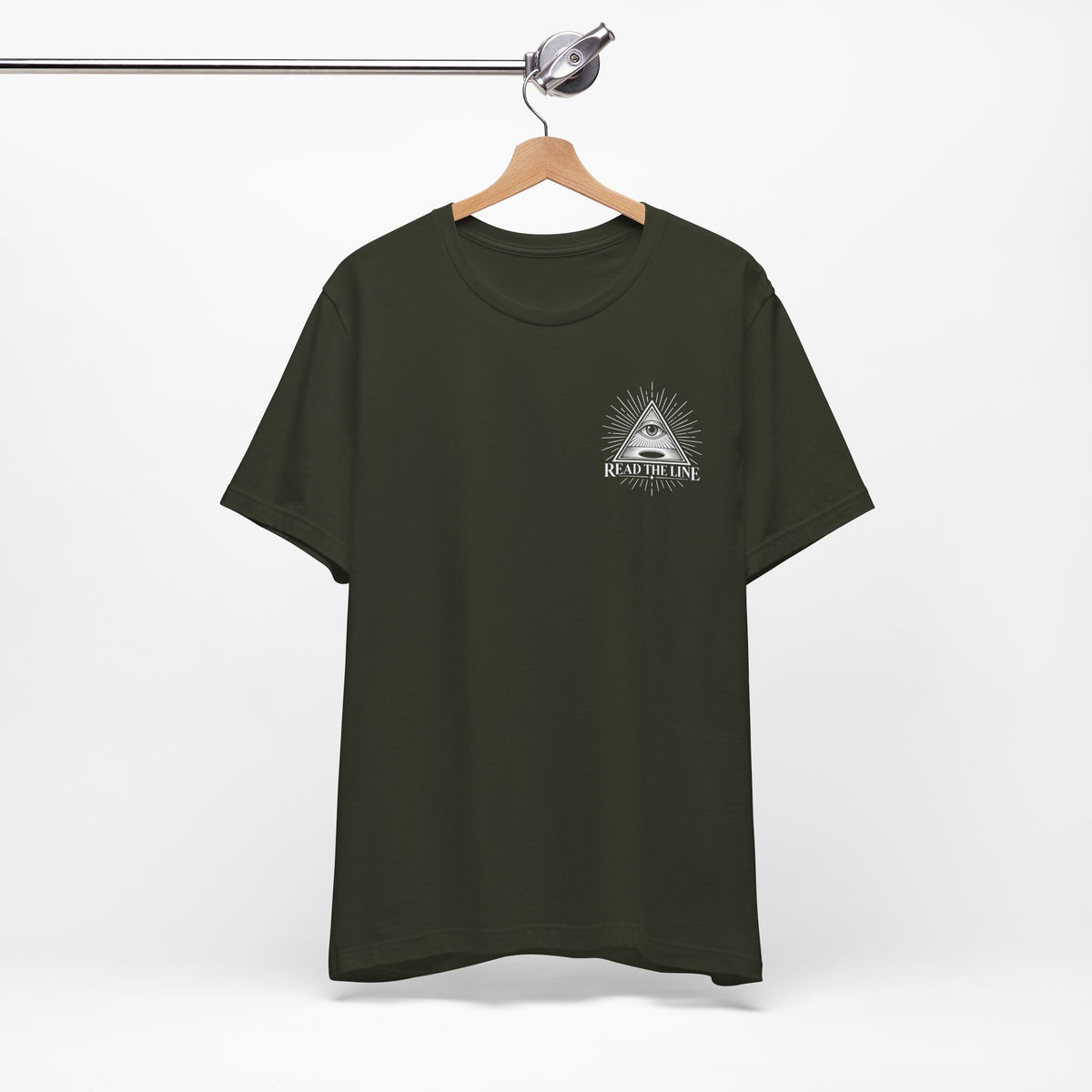"Read The Line" Chest Tee