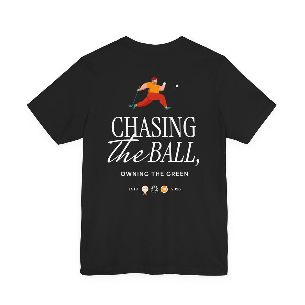 The "Ball Chasing Golfer" Tee