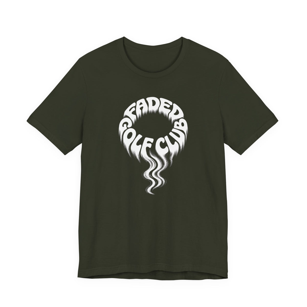 "Faded Golf" Club Tee