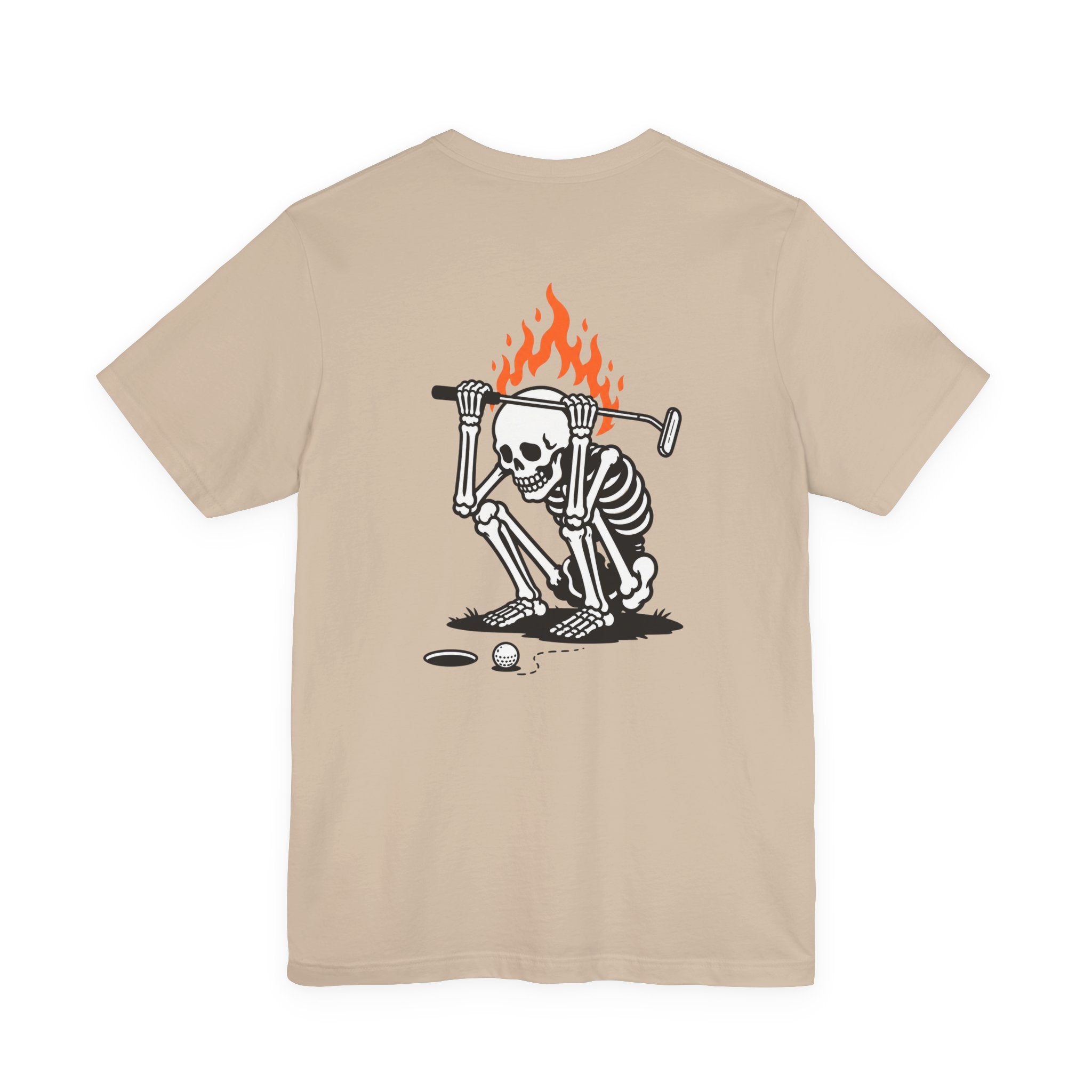 "Death by Three Putt" Golf Tee