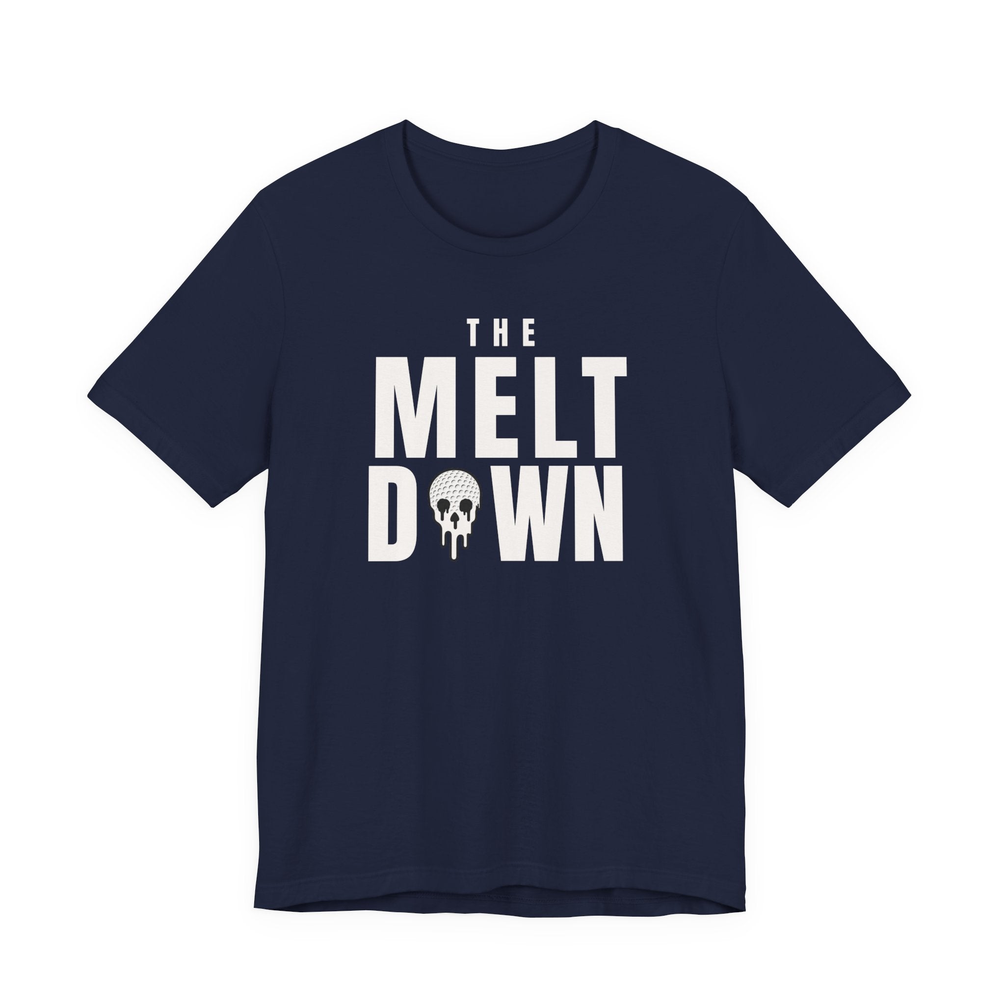 "Meltdown" Golf Tee