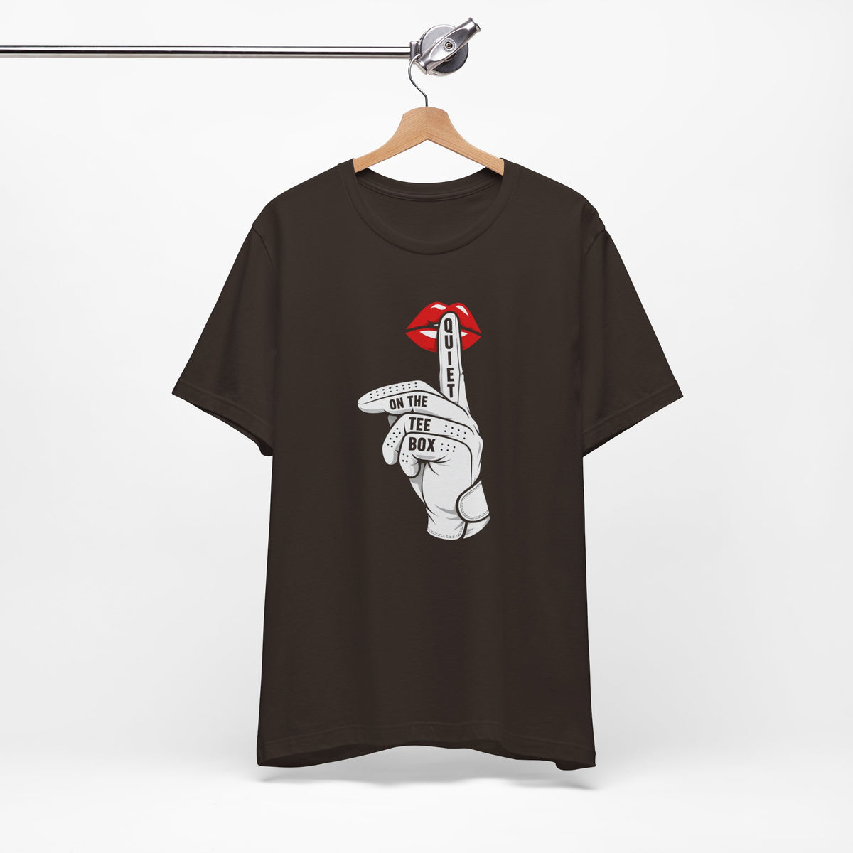 "Quiet On The Tee" Golf Tee