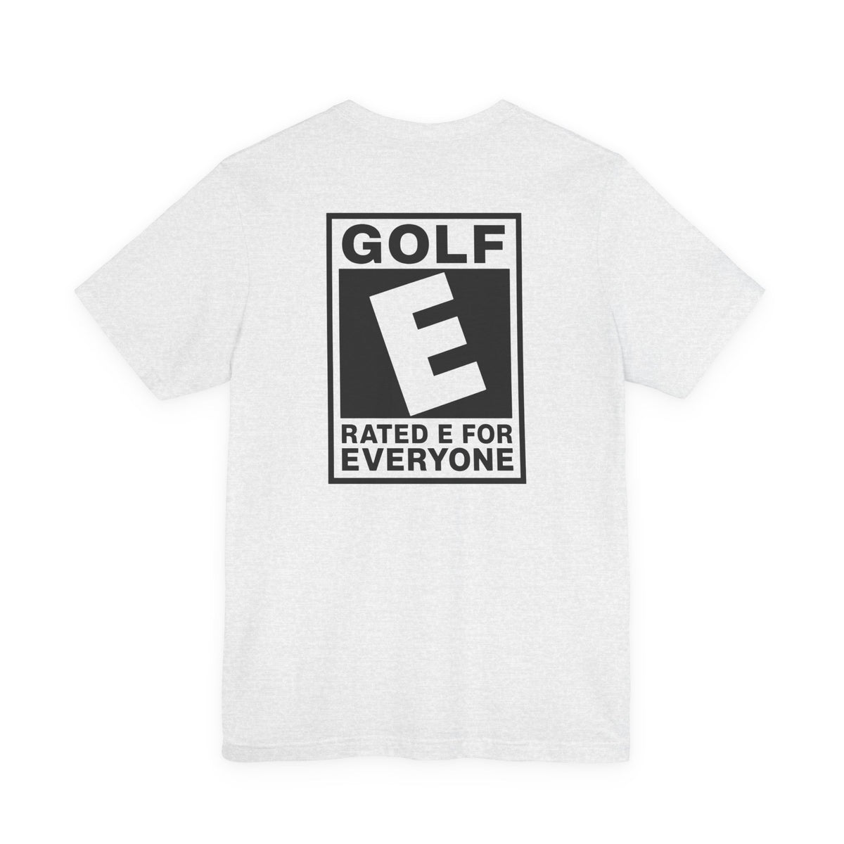 "Rated E" Golf Tee