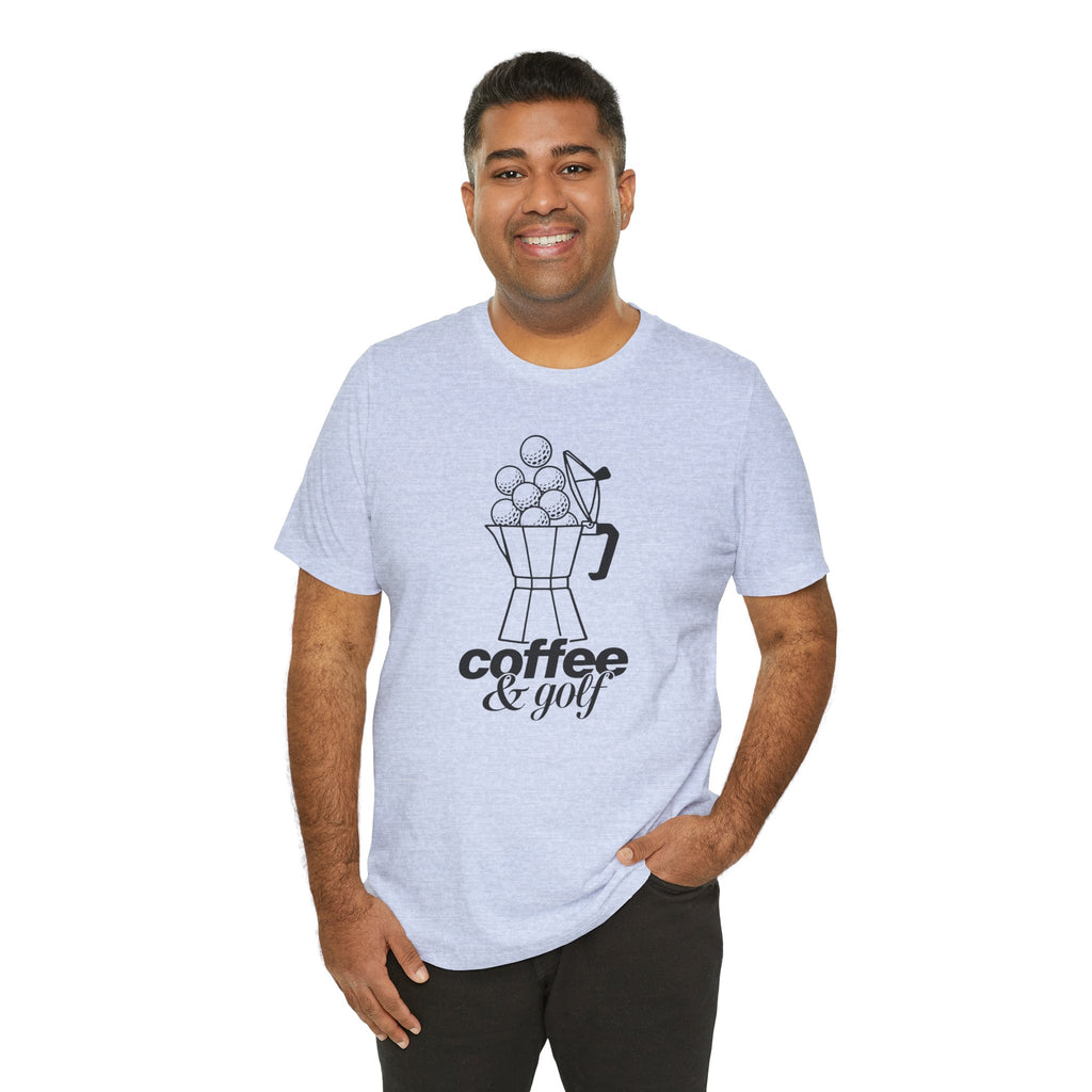 "Coffee & Golf" Club Tee