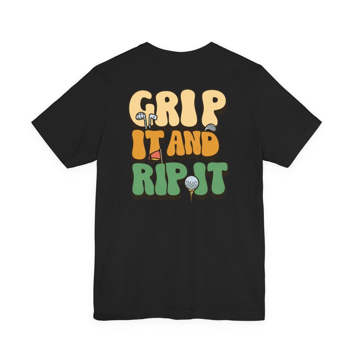 "Grip and Rip It Golfer" Tee