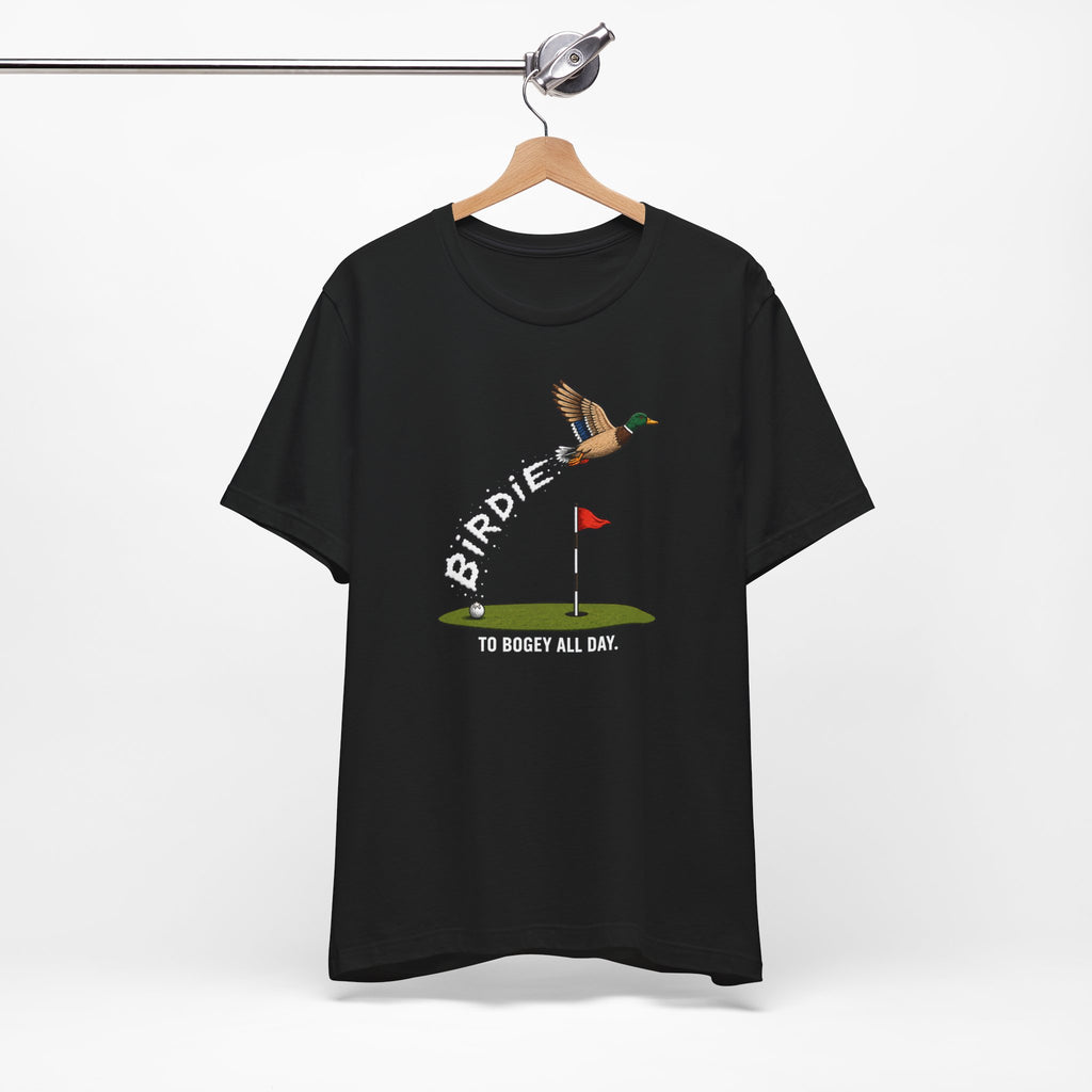 "Birdie To Bogey" Golf Tee