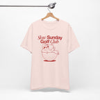 "Slow Sunday Golf" Club Tee