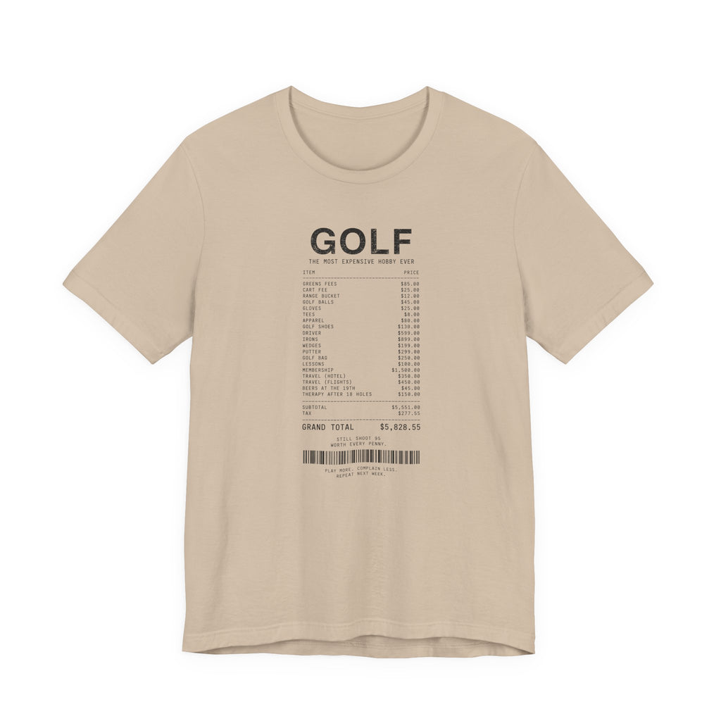 "Price To Play" Golf Tee